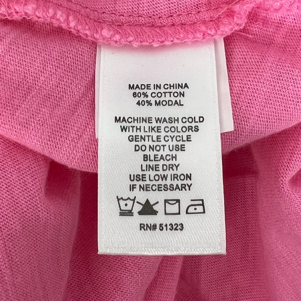 CeCe Pink Ruffled Sleeve Top - Picture 5 of 7